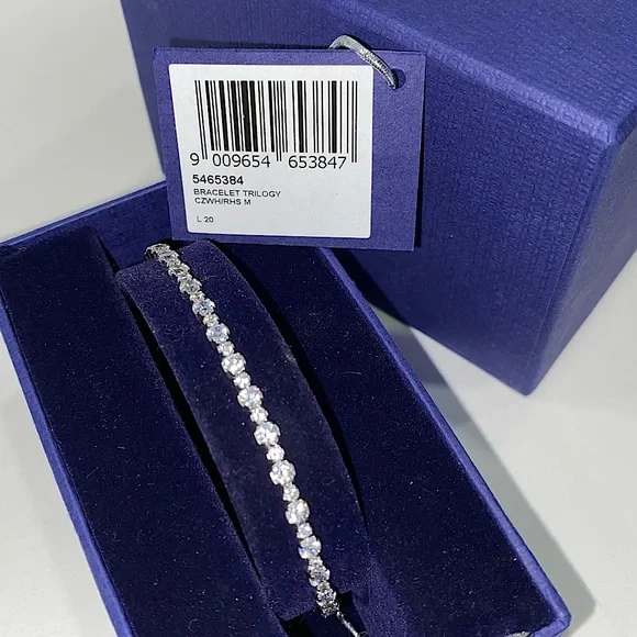 Swarovski Jewelry Sold Swarovski Subtle Trilogy Bracelet
